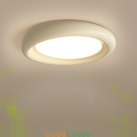 Lampada da soffitto moderna a filo, rotonda, dimmerabile, con protezione per gli occhi, multicolore, illuminazione per interni Lampada da soffitto moderna a filo, rotonda, dimmerabile, con protezione per gli occhi, multicolore, illuminazione per interni