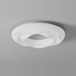 Lampada da soffitto moderna rotonda dimmerabile da montare a filo, apparecchio di illuminazione per interni