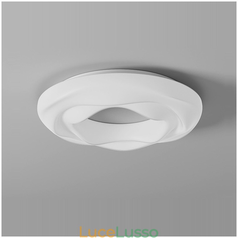 Lampada da soffitto moderna rotonda dimmerabile da montare a filo, apparecchio di illuminazione per interni
