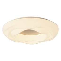 Lampada da soffitto moderna rotonda dimmerabile da montare a filo, apparecchio di illuminazione per interni