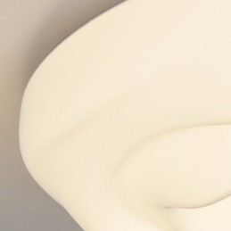 Lampada da soffitto moderna rotonda dimmerabile da montare a filo, apparecchio di illuminazione per interni