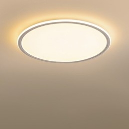 Lampada da soffitto dimmerabile per interni con protezione completa degli occhi rotonda da 3,5 cm di spessore nordica