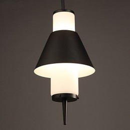 Lampadario Mini Stile Moderno Contemporaneo Lampada a Sospensione in Metallo