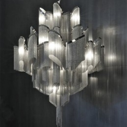 Lampadario di design Tassels Extra Large Size Lampada a sospensione da soffitto
