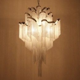 Lampadario di design Tassels Extra Large Size Lampada a sospensione da soffitto