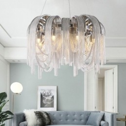 Lampadario di design Tassels Extra Large Size Lampada a sospensione da soffitto