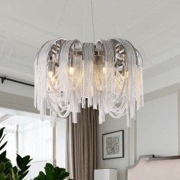 Lampadario di design Tassels Extra Large Size Lampada a sospensione da soffitto