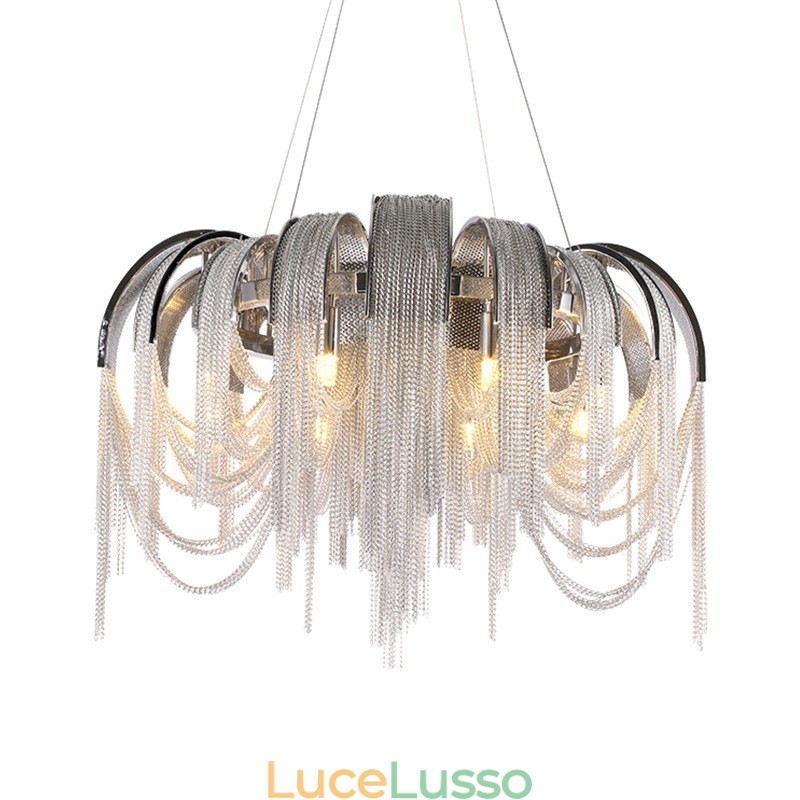 Lampadario di design Tassels Extra Large Size Lampada a sospensione da soffitto