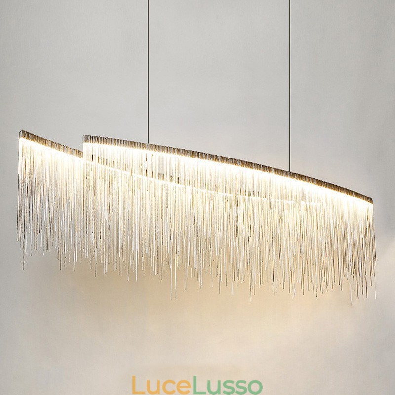 Lampada a sospensione da soffitto di design Tassels Extra Large