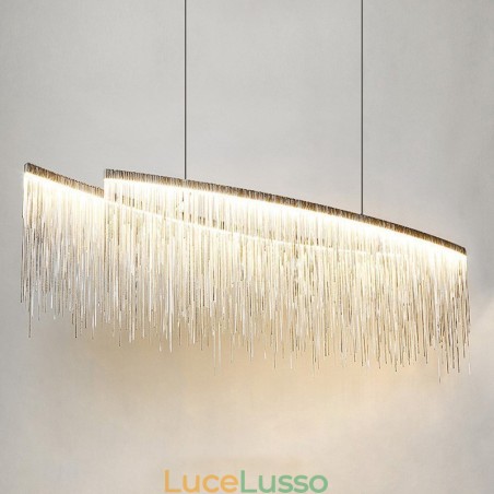 Lampada a sospensione da soffitto di design Tassels Extra Large Lampada a sospensione da soffitto di design Tassels Extra Large