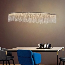 Lampada a sospensione da soffitto di design Tassels Extra Large