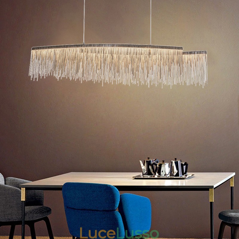 Lampada a sospensione da soffitto di design Tassels Extra Large