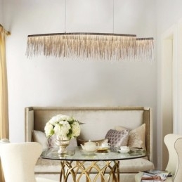 Lampada a sospensione da soffitto di design Tassels Extra Large