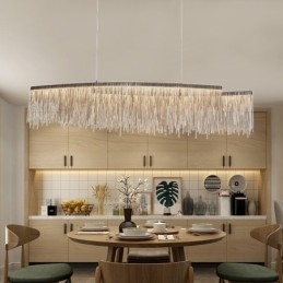 Lampada a sospensione da soffitto di design Tassels Extra Large