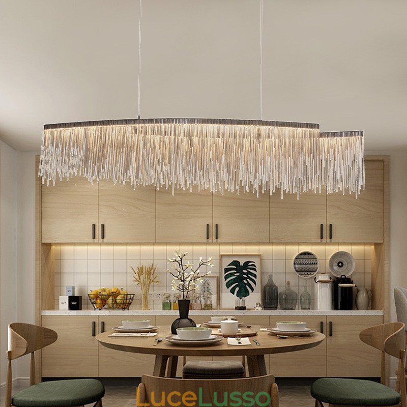 Lampada a sospensione da soffitto di design Tassels Extra Large