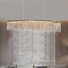 Lampada a sospensione da soffitto di design Tassels Extra Large