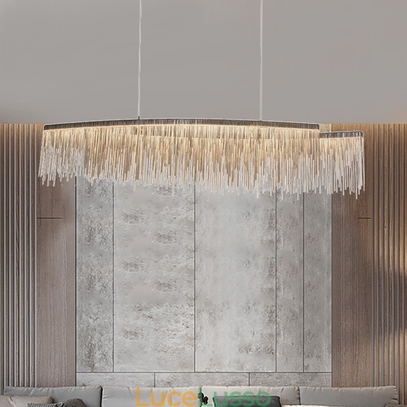 Lampada a sospensione da soffitto di design Tassels Extra Large