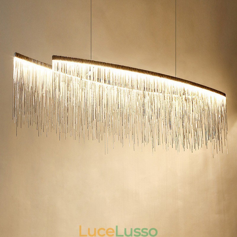 Lampada a sospensione da soffitto di design Tassels Extra Large