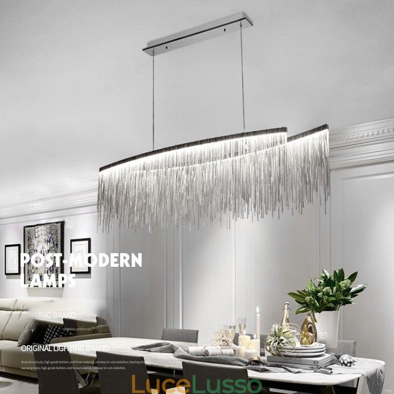Lampada a sospensione da soffitto di design Tassels Extra Large