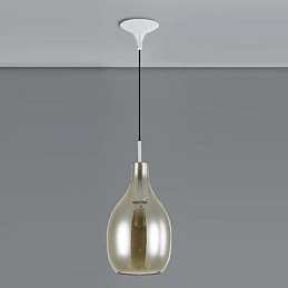 Lampadario 1 luce semplice moderno artistico