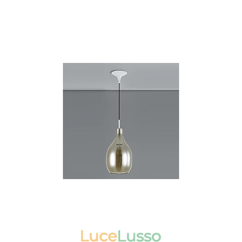 Lampadario 1 luce semplice moderno artistico
