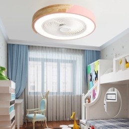 Ventilatore da soffitto intelligente con luci, telecomando, lampada decorativa