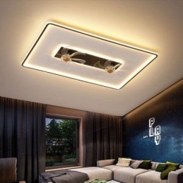 Ventilatore da soffitto con luci Decor Ventilatore Lampada in acrilico