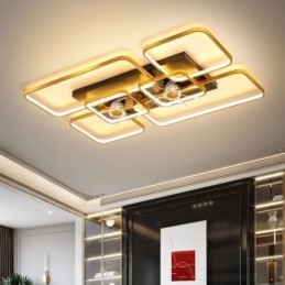Ventilatore da soffitto con luci Decor Ventilatore Lampada in acrilico