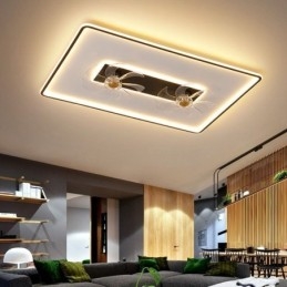 Ventilatore da soffitto con luci Decor Ventilatore Lampada in acrilico
