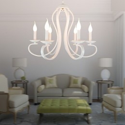 Lampadario moderno tradizionale retrò country metallo