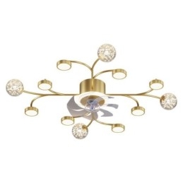 Lampadario creativo a soffitto con ventilatore