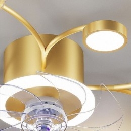 Lampadario creativo a soffitto con ventilatore