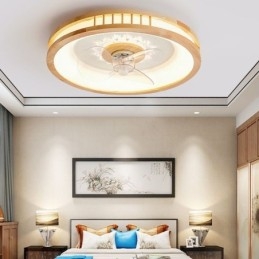 Ventilatore da soffitto moderno Inverter con luci, telecomando, lampada da soffitto