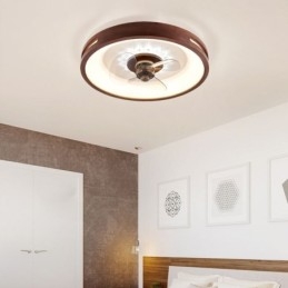 Moderne luci per ventilatori da soffitto con inverter, telecomando, lampada per ventilatori da soffitto