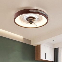 Moderne luci per ventilatori da soffitto con inverter, telecomando, lampada per ventilatori da soffitto