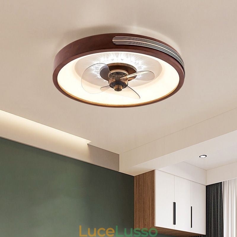 Moderne luci per ventilatori da soffitto con inverter, telecomando, lampada per ventilatori da soffitto