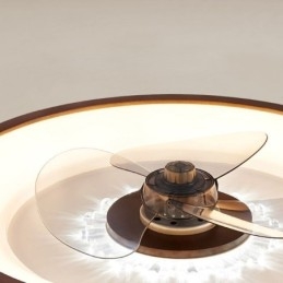 Moderne luci per ventilatori da soffitto con inverter, telecomando, lampada per ventilatori da soffitto