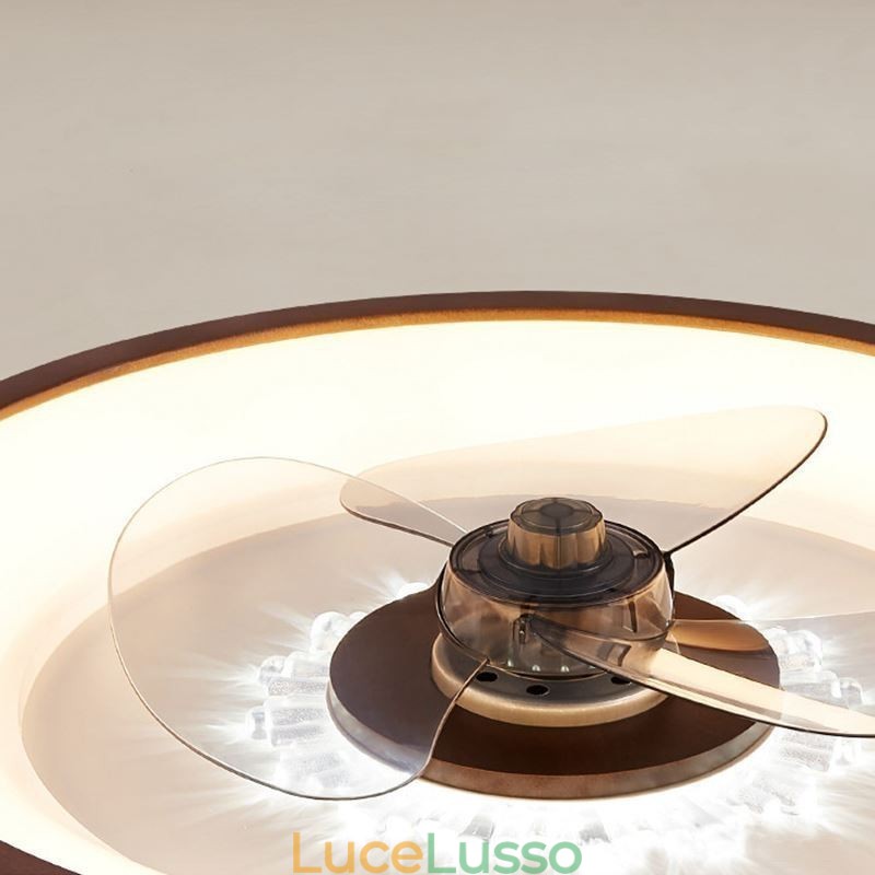 Moderne luci per ventilatori da soffitto con inverter, telecomando, lampada per ventilatori da soffitto