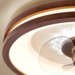 Moderne luci per ventilatori da soffitto con inverter, telecomando, lampada per ventilatori da soffitto