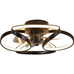 Ventilatore da soffitto unico e luce Ventilatore da soffitto moderno con luci