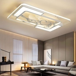 Moderni ventilatori da soffitto rettangolari