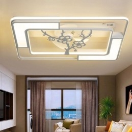 Moderni ventilatori da soffitto rettangolari