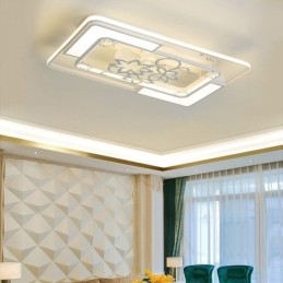 Moderni ventilatori da soffitto rettangolari