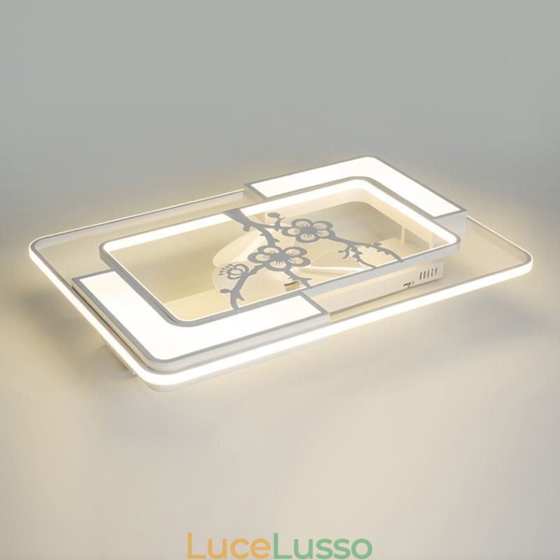 Moderni ventilatori da soffitto rettangolari