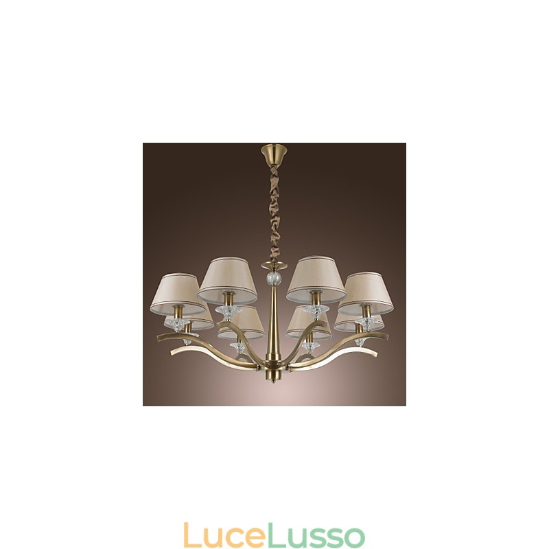 Moderno Contemporaneo Tradizionale Classico Rustico Lodge Vintage Country Island Lampadario in metallo ottone