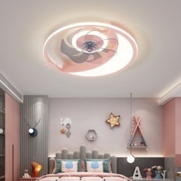 Lampada da soffitto con ventilatore a soffitto Moon Creatività