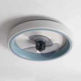 Ventilatore da soffitto moderno con luci, telecomando, ventilatore da soffitto