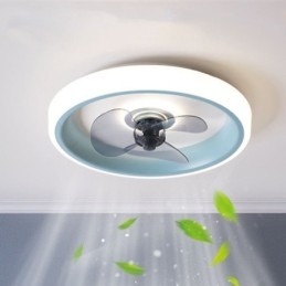 Ventilatore da soffitto moderno con luci, telecomando, ventilatore da soffitto
