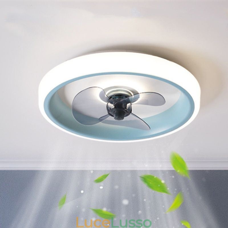 Ventilatore da soffitto moderno con luci, telecomando, ventilatore da soffitto