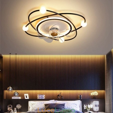 Ventilatori da soffitto moderni Illuminazione interna Sala da pranzo Ventilatori da soffitto moderni Illuminazione interna Sala da pranzo